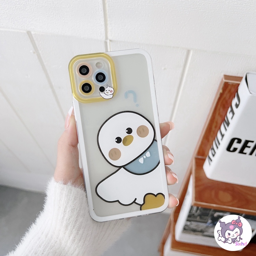 Redmi Note 12 11 11s 10 9 8 7Pro 12C 11A 10C 10A 10 9T 9C 9A 9 A2 A1 Xiaomi 11 Lite 11T 10T Poco M3 F3 X3 Pro Cartoon Question Mark Duck Case Soft Cover