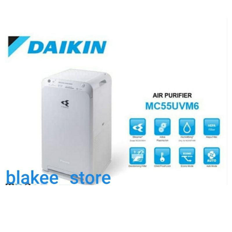 AIR PURIFIER DAIKIN MC55UVM6 GARANSI RESMI DAIKIN