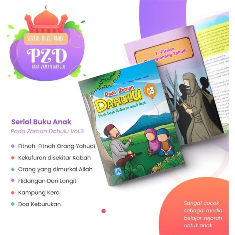 Pada Zaman Dahulu Jilid 3 - Kisah-kisah Al-Quran untuk Anak PAR