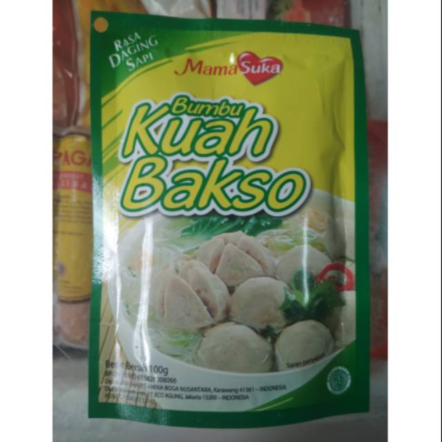 

Mamasuka bumbu kuah bakso 100gram