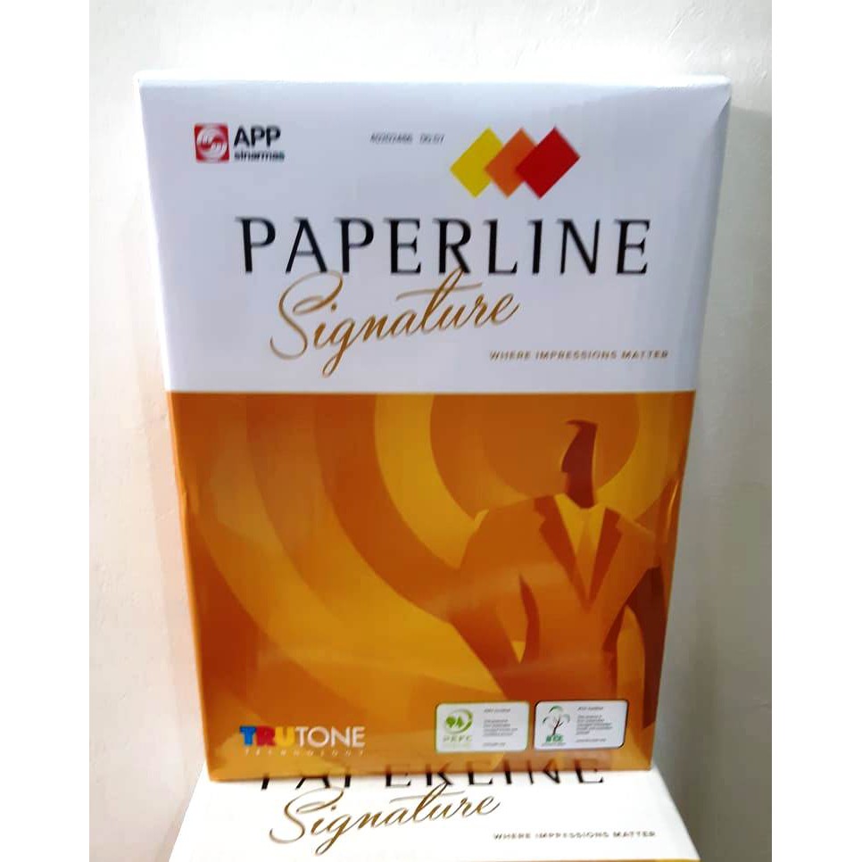 Kertas HVS A4 80 gr 80 gsm 80gram PAPERLINE Signature pengganti GOLD