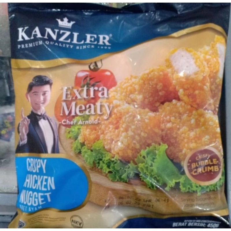 

Kanzler Crispy Chicken Nugget 450Gr