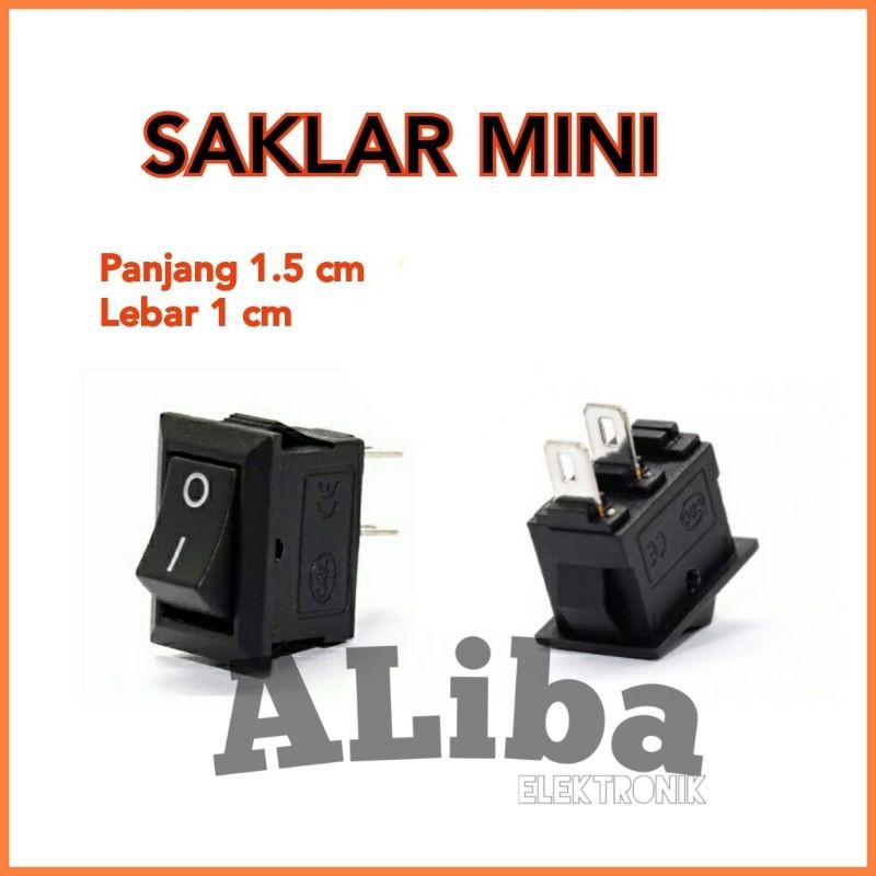 On off mini saklar mini saklar kecil