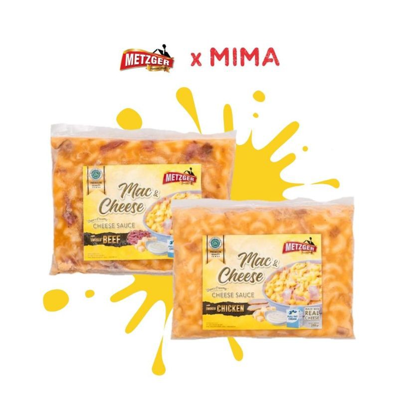 

METZGER HALAL 1 Bundle Mac & Cheese smoked beef & smoked chicken