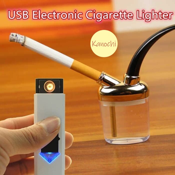 USB Electronic Cigarette Lighter Korek Api Elektrik