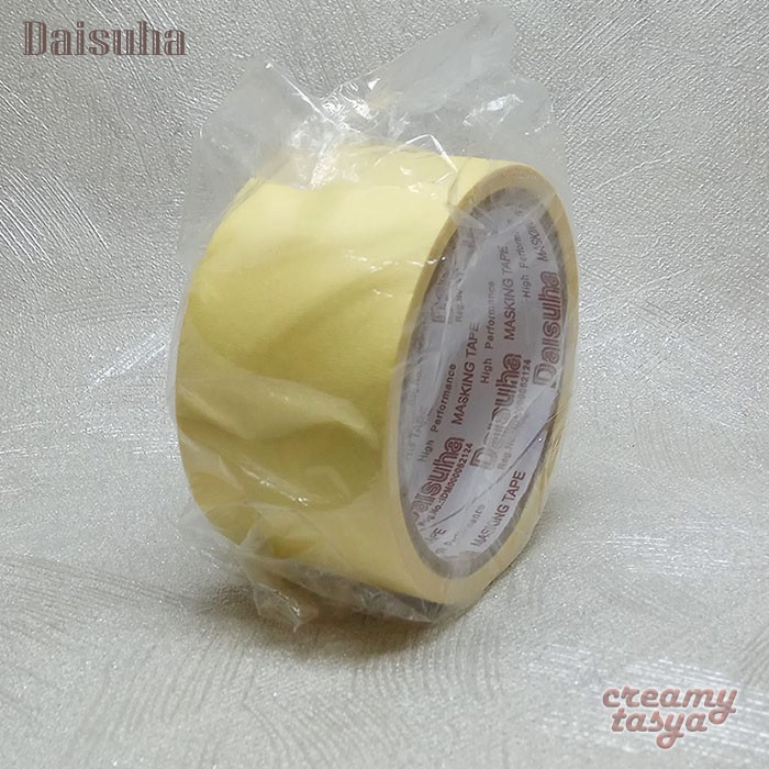 

Lakban Kertas / Isolasi / Masking Tape Daisuha 2" Inch 48 mm