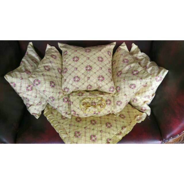 Sarung bantal kursi sofa set