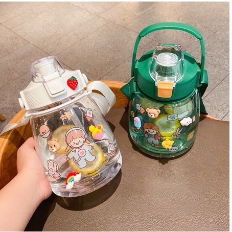 FREE STIKER Botol Anak Big Belly Children's Cup Bottle Botol Reminder Anak Free Stiker