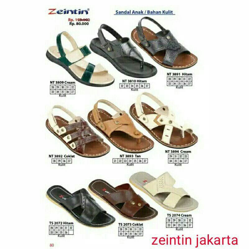 zeintin sendal anak pria