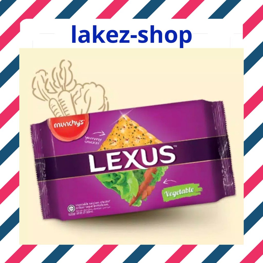 

Munchys Lexus / Munchy's Biskuit Lexus Vegetable 190grm