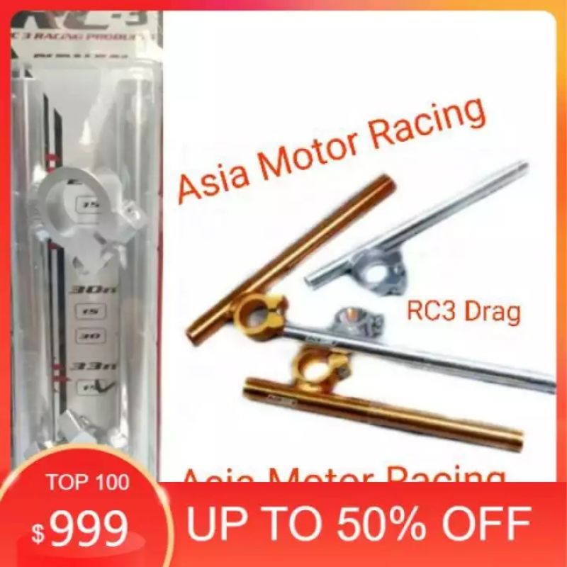 Stang Drax / Stang Jepit Rc3 15 Derajat Ninja RR, Ninja R, Vixion, Vixion NVL, NVA Stang Jepit RC3