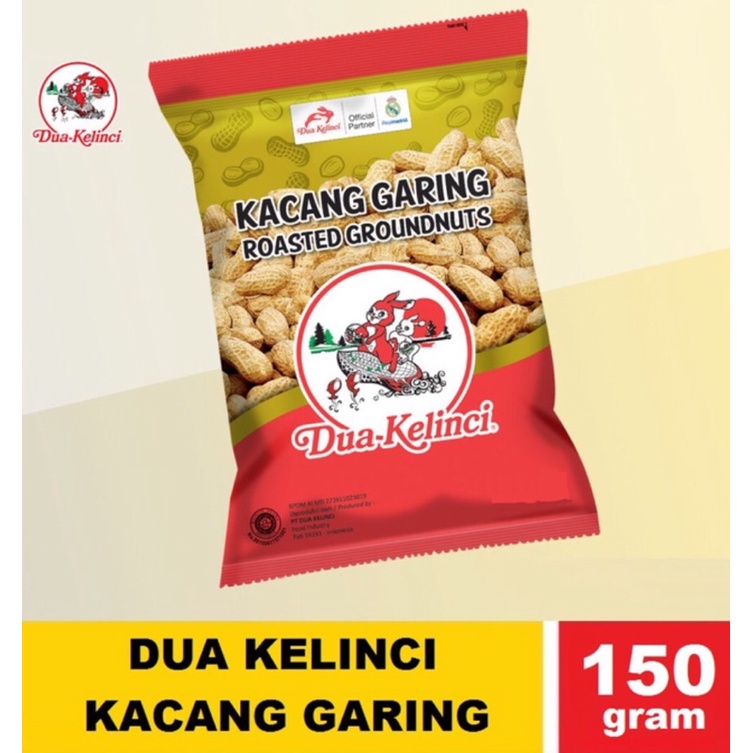 

KACANG KULIT DUA KELINCI KACANG GARING 150 GR - ( HARGA PER BUNGKUS )