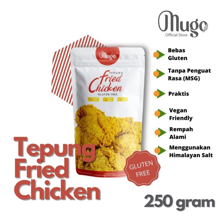 

pakai-siap-tepung-bumbu-tepung- mugo tepung bumbu ayam goreng fried chicken gluten free non msg