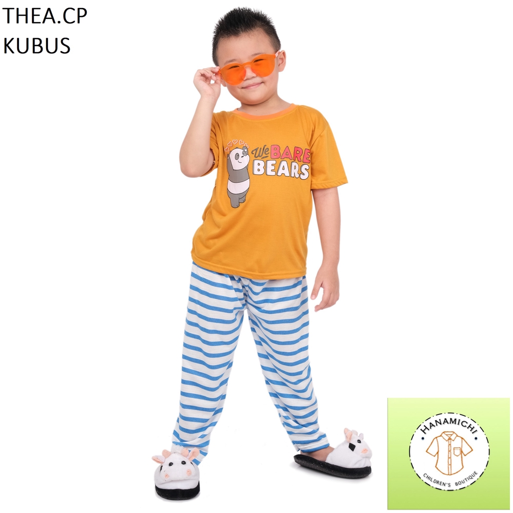 Hanamichi THEA.CP Baju Tidur Anak Lengan Pendek