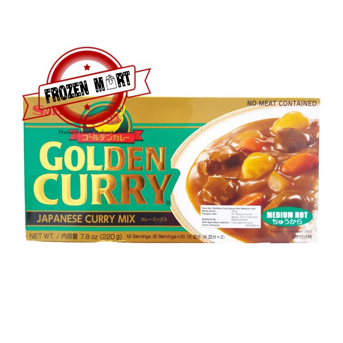 

Promo Spesial - S&B Golden Curry Mix (Medium Hot) 220 Gr