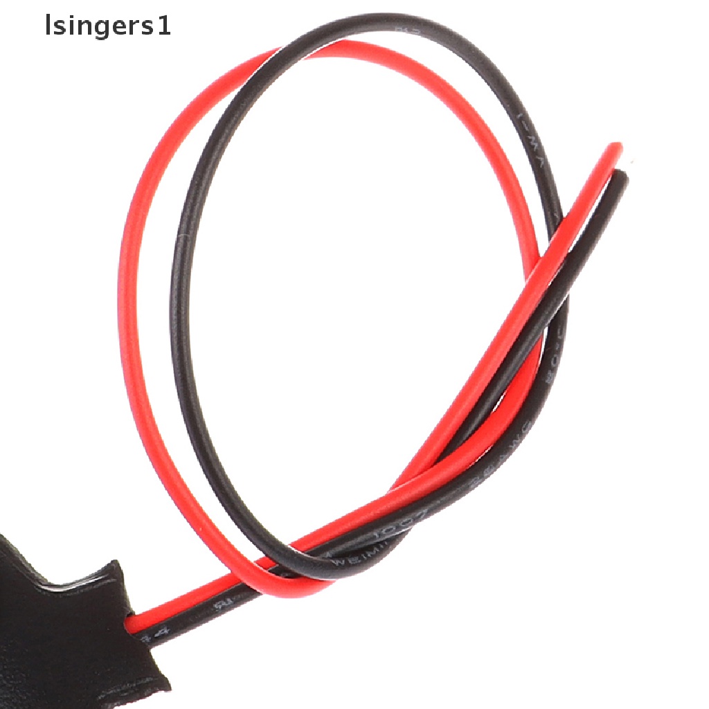 (lsingers1) 10pcs Klip Konektor Snap Baterai 9V Panjang 15CM