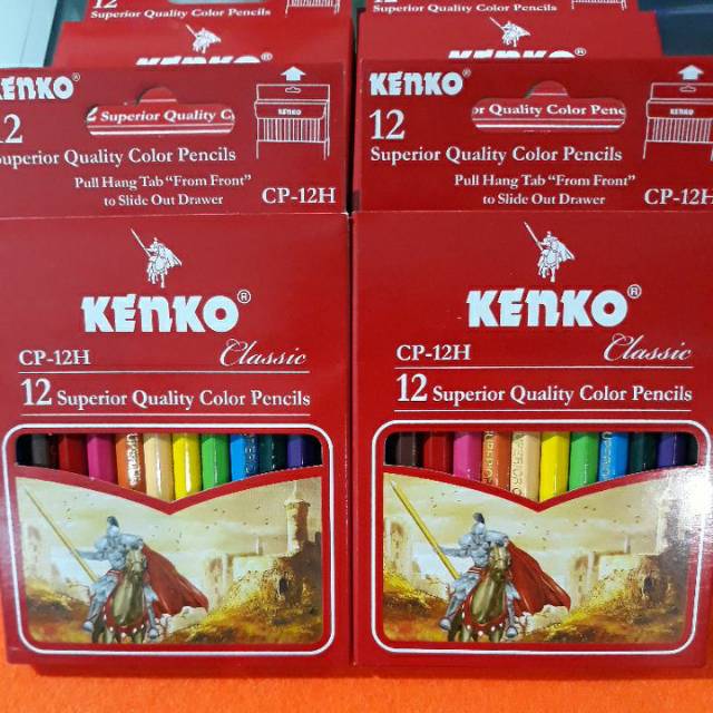 

Pensil warna KENKO pendek 12W CLASSIC