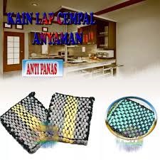 Cempal Anti Panas Tatakan Alas Piring Lap Keset Serbaguna (1 pcs)