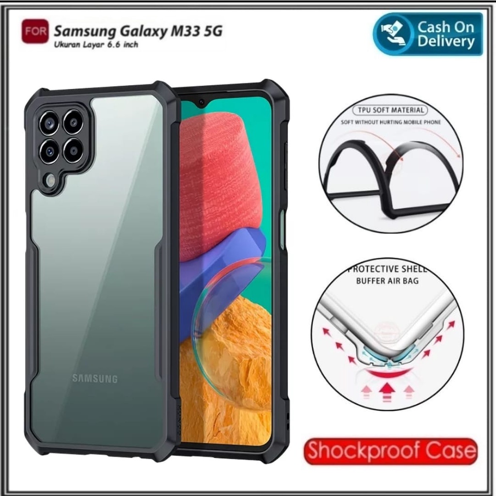 Promo Di AlvaCaseAcc Soft Case SAMSUNG M33 5G M23 5G A23 4G NEW Soft Hard Casing Premium Fusion Cove