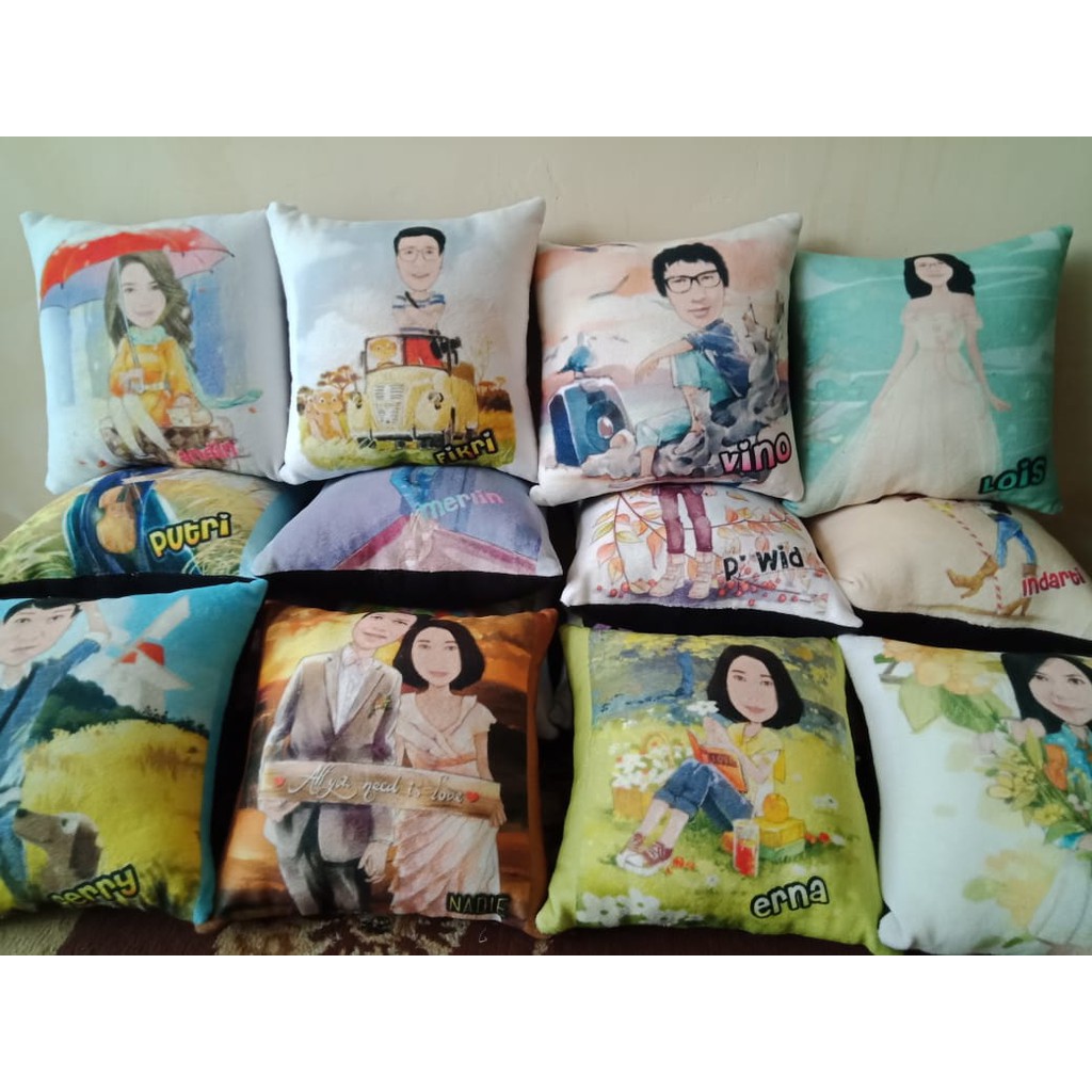 BANTAL SOUVENIR UKURAN 30X30 UNTUK KADO SOUVENIR GIFT