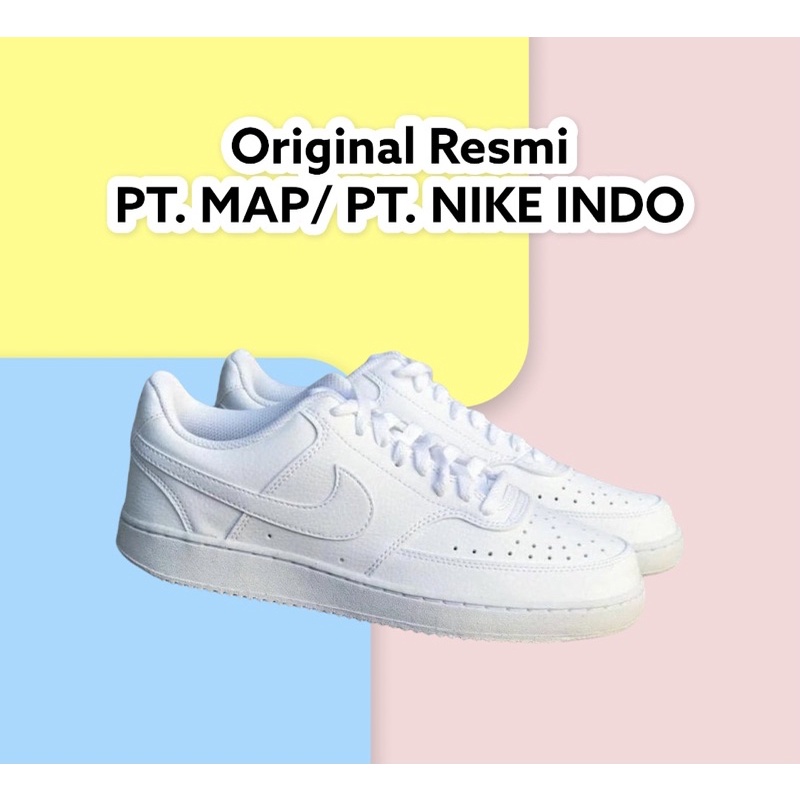 NIKE - court Vision Low Original Resmi