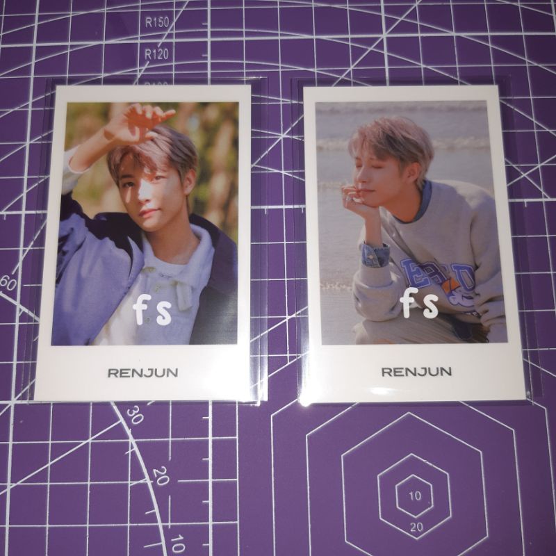 pc renjun polaroid from home