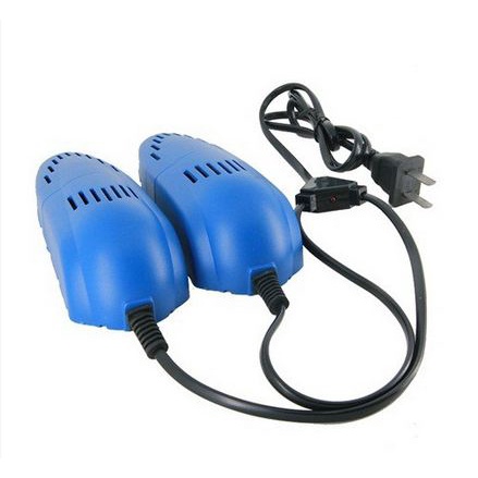 [TOSERBA_EMAK] - Pengering Sepatu Elektrik Shoes Dryer Deodorizing 10W 220V US Plug - Blue