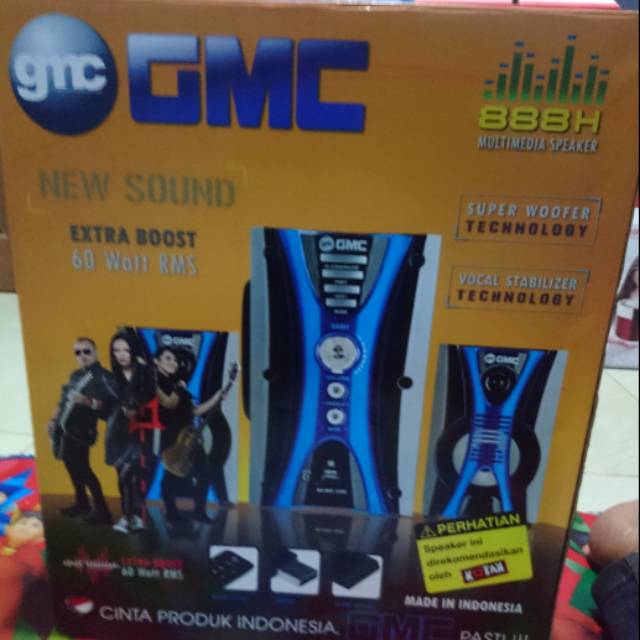 GMC MULTIMEDIA SPEAKER 888H