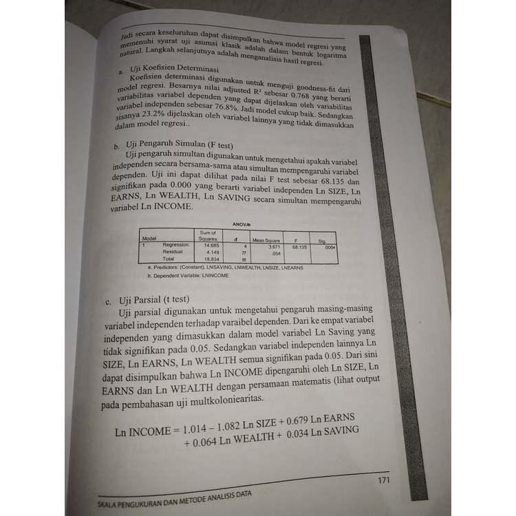 BUKU ANALISIS MULTIVARIAT DAN EKONOMETRIKA EVIEWS 10 - IMAM GHOZALI - RATMONO