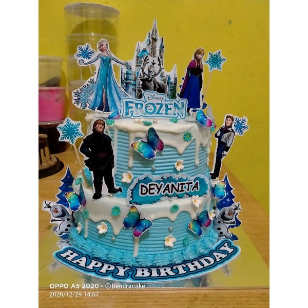 

birthday cake frozen