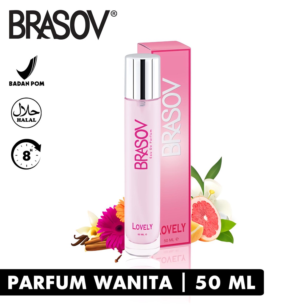 Parfum BRASOV Lovely EDP 50ml Pink