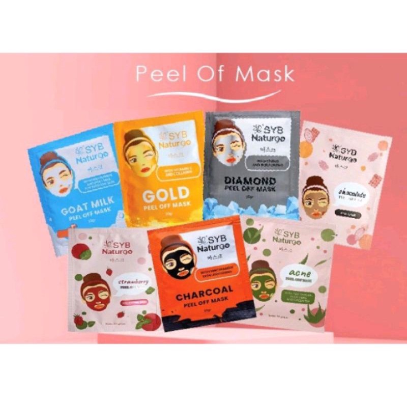 Masker Wajah - kuas masker  SYB Naturgo sachet