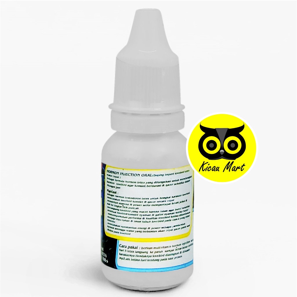 Hormon Injection ABS Vitamin Obat Penggacor Lomba Jebol Durasi Birahi Burung Lovebird LB Ngekek Konslet Gacor Fighter Durasi Panjang