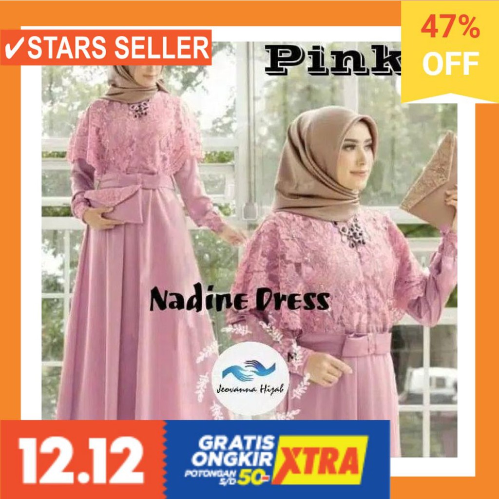 CANTIK LUCU HALUS KAIN PANDS COLLESTION PAND S TURKISH BATIK / Nadine syari / baju gamis syari /