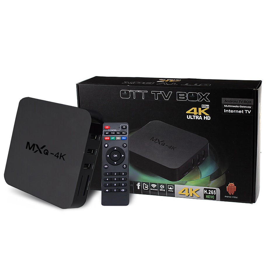 TV BOX Android MXQ-Pro 4K Smart TV Box GARANSI Media Player