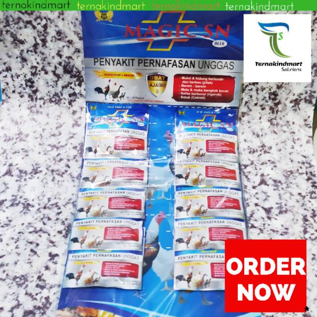 Magic SN Blue Pernapasan RENTENG
