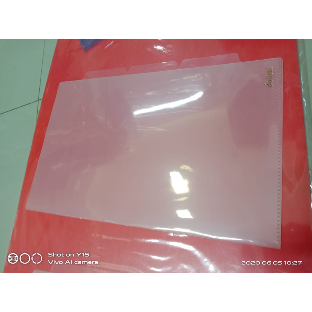 

DAIICHI A4 3 DCS CLEAR SLEEVES / pocket A4 3 POP CLEAR