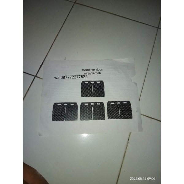 lidah membran karbon Vforce Ninja