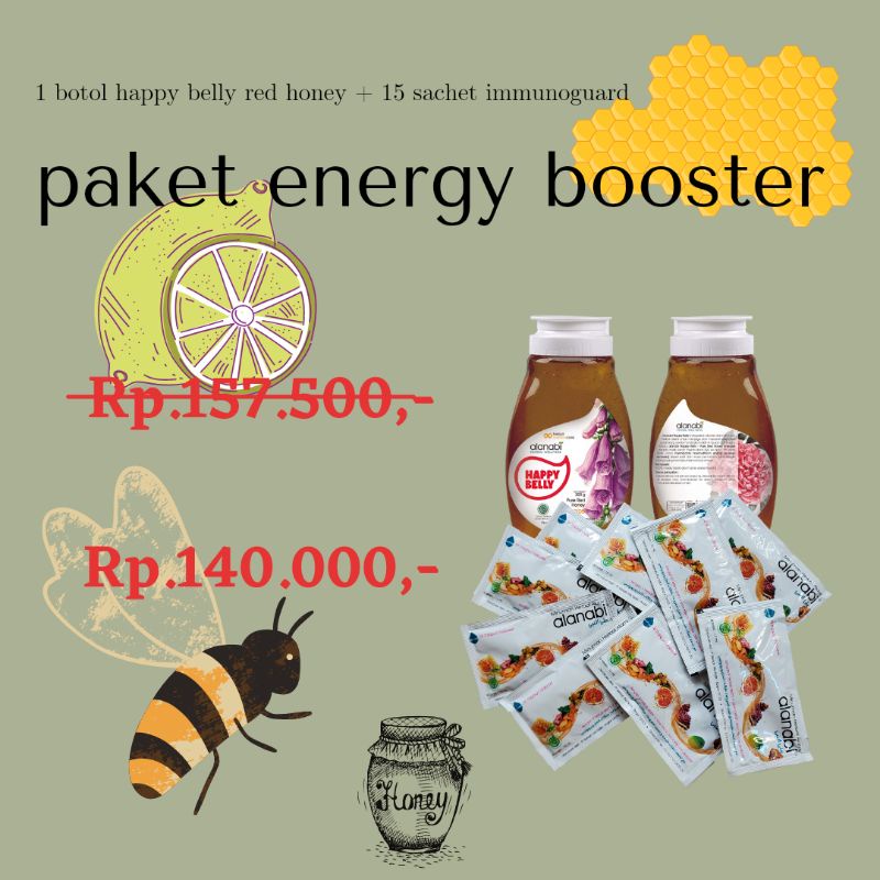 

Paket Murah Alanabi Herbal Immune Booster