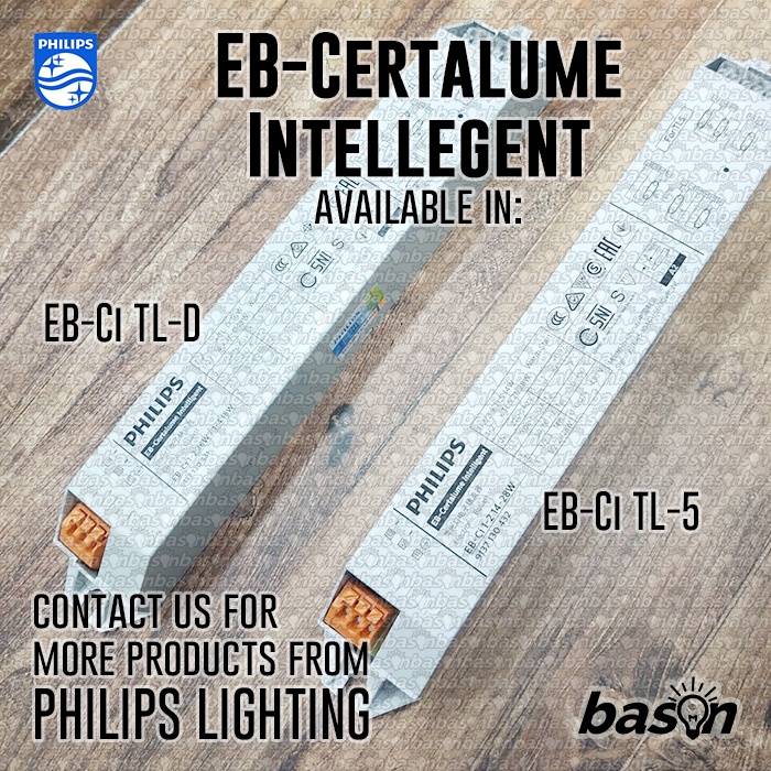 PHILIPS EBCi 1-2 14-28W 220-240V - Ballast Elektronik TL5 14 / 21 / 28 pengganti EBC