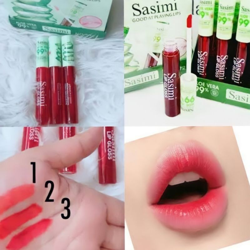 ❤️G.A.SHOP❤️ SASIMI LIPTINT ALOEVERA