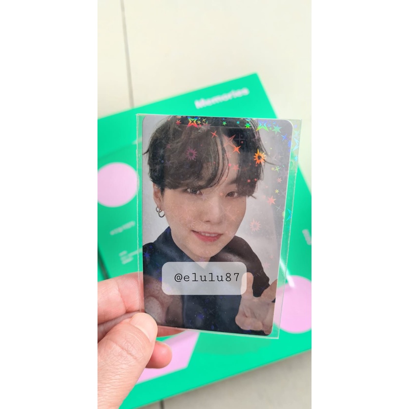 OFFICIAL Min Yoongi Suga BTS Memories 2020 DVD Photocard PC Ready Stock Memo 2020