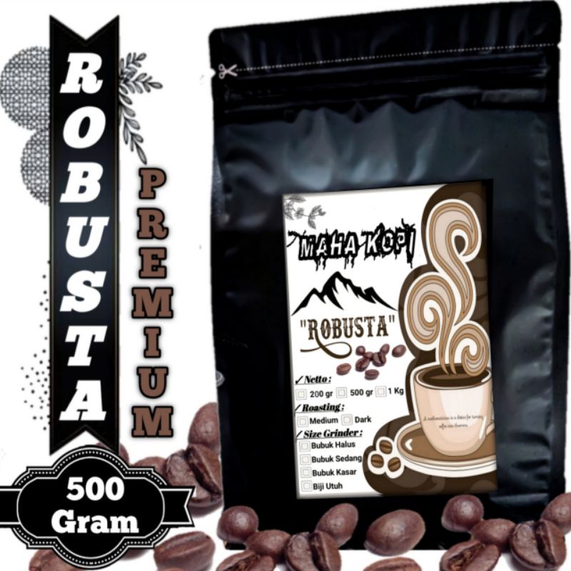 

Bubuk Kopi Robusta 500 Gr Asli Tanpa Campuran