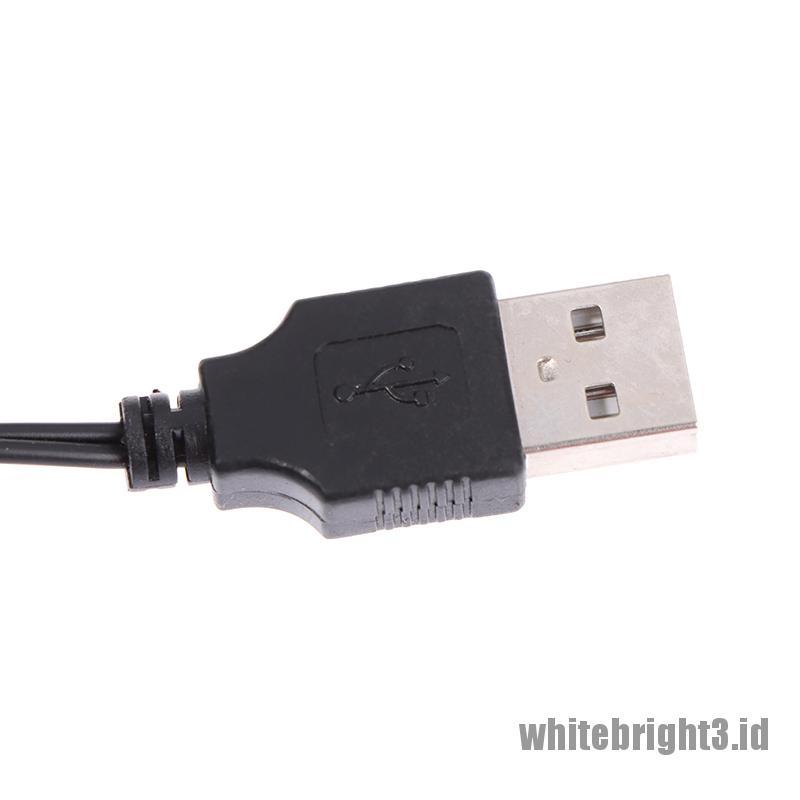 Adapter Driver USB 5V 1-5M El Wire Electroluminescent Warna Putih