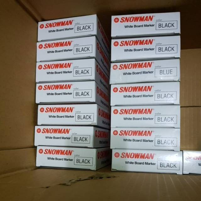 

Jualan Spidol Snowman Whiteboard Boardmarker Bg 12 Lusinan Limited