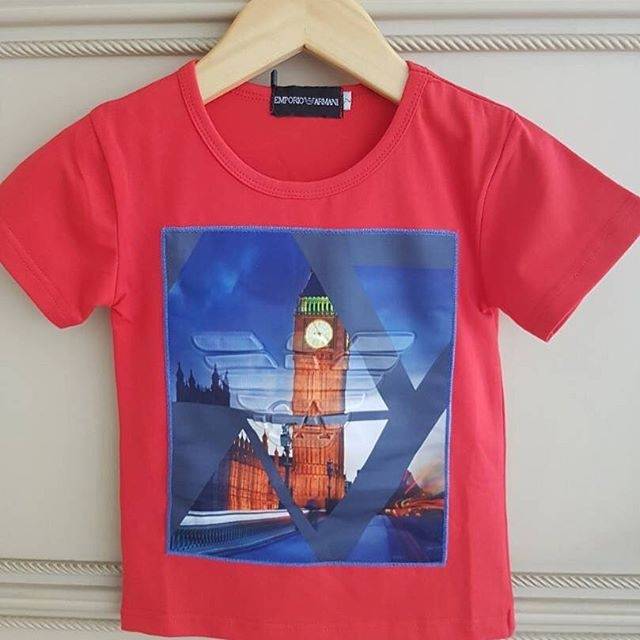 GA2386 ARMAN* BIG BEN TOP / kaos anak cowok import murah branded bagus korea