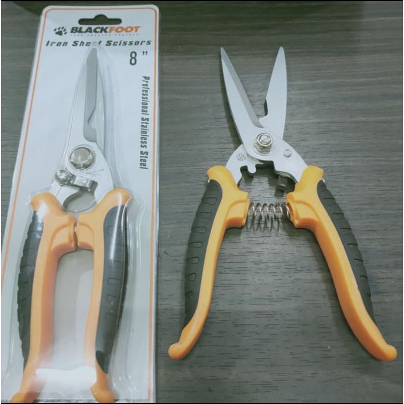 

Gunting Serbaguna Blackfoot /Gunti Kawat/ Gunting Kabel / Gunting kain / Gunting Stainless Blackfoot