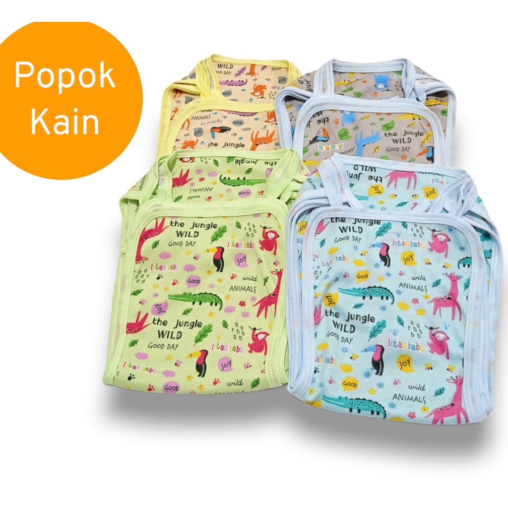 12 PCS Popok Bayi Bahan Kain Double