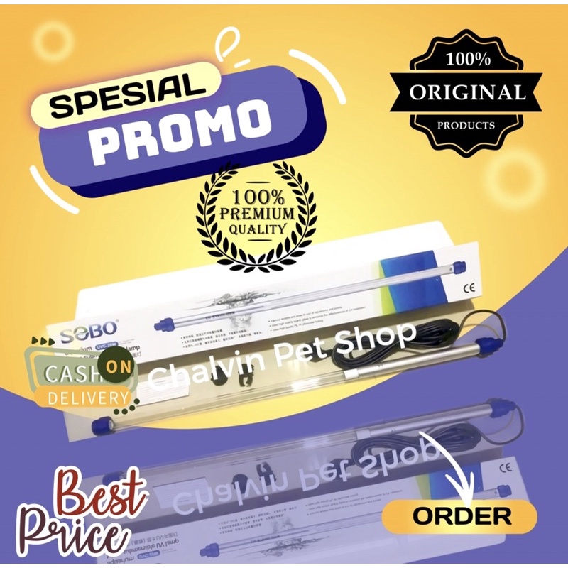 Lampu Uv SOBO UVC-28 WATT