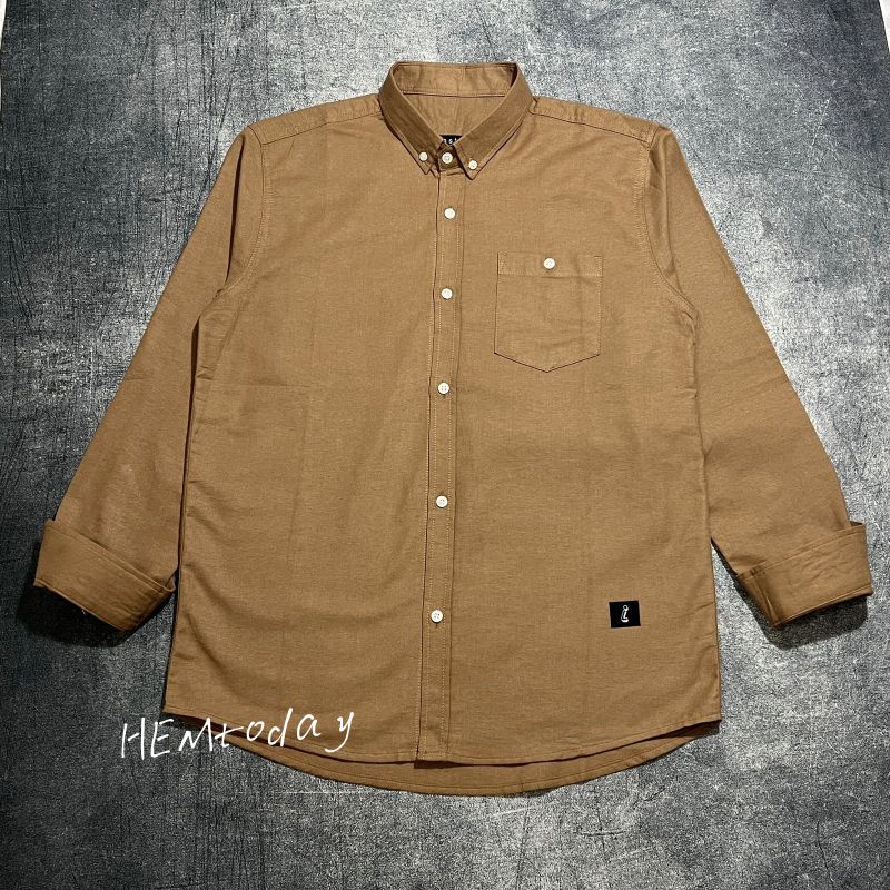 KEMEJA POLOS PRIA LENGAN PANJANG KEMEJA POLOS HEM PRIA KEMEJA KANTOR PREMIUM LENGAN PANJANG KEMEJA P